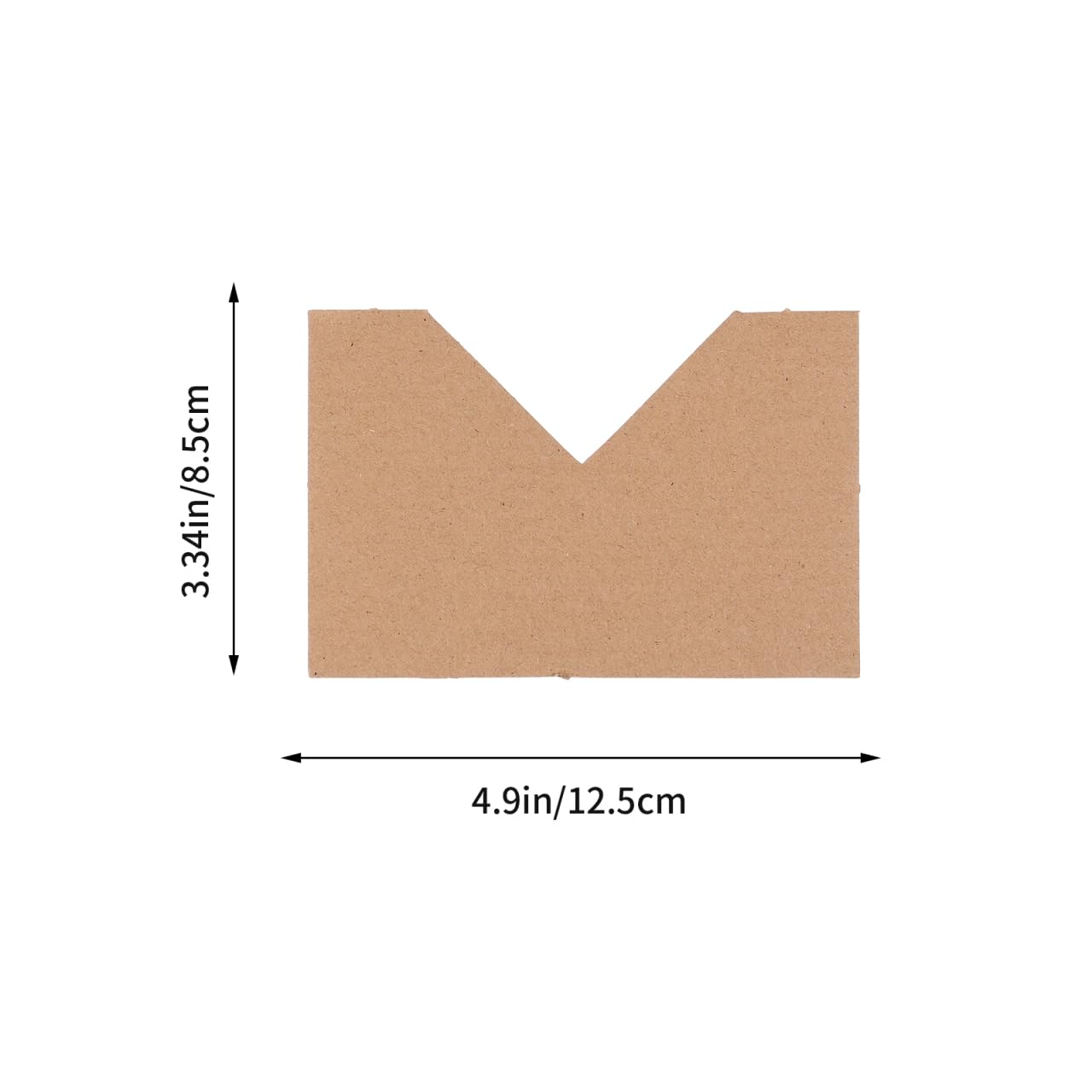 ULTECHNOVO Cardboard Corner Protectors 100Pcs 4.9X3.3 Inch Kraft Photo Frame Corner Guards for Picture Frames Mirrors Art Edge Protection and Packaging Safety - Image 2
