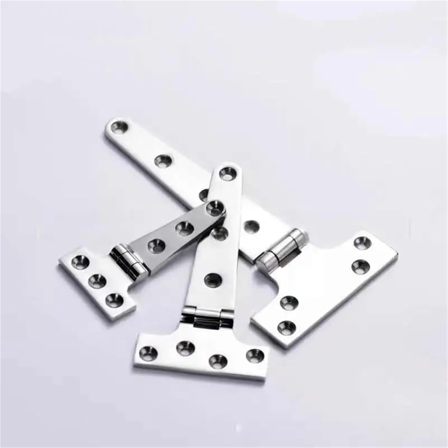 T Hinges 316 Stainless Steel Heavy Duty for Boat Yacht Doors Windows Cabinet 1Pcs(200x98x4.5mm)