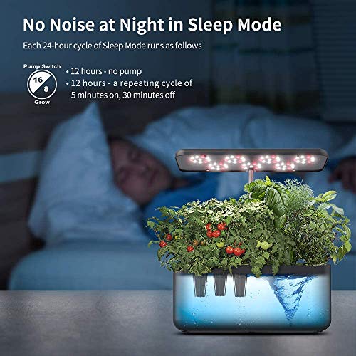 iDOO Jardin Interieur, Potager d'Intérieu avec LED Lampe de Plante, Jardin d'herbes d'intérieur Intelligent, Kit de Germination avec Minuterie Automatique, Réglable en Hauteur (7 Pots) iDOO Jardin Interieur, Potager d'Intérieu avec LED Lampe de Plante, Jardin d'herbes d'intérieur Intelligent, Kit de Germination avec Minuterie Automatique, Réglable en Hauteur (7 Pots)