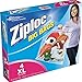 Ziploc Big Bag Double Zipper, X-Large, 4-Count (Pack of 2)