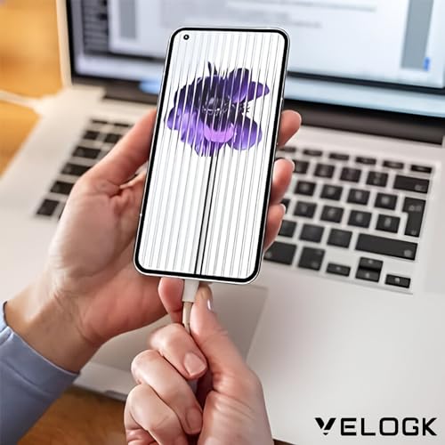 Image of 45W Super Fast Charger Adapter Campatible for 1 /Nothing 2A /2a Plus /2 /Buds, CMF 33w Power Charger Adapter for Mobile, 45 W Type C Charging Adaptor, White