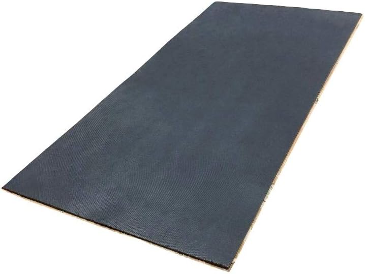 Mini-Check Rubber Sole-Guard Soling Sheet, Black, 5 Iron