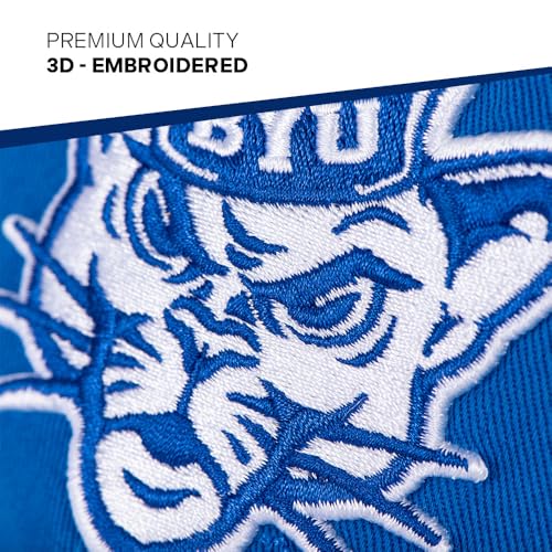 Gorra Brigham Young University Bordada Azul miniatura 3