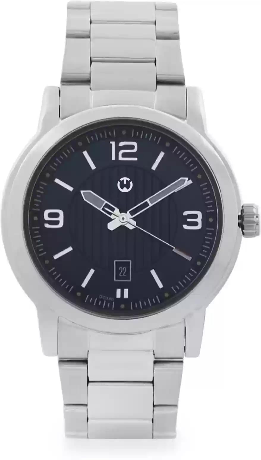 WIZARD TIMES Men’s Watch, Brown Leather Strap, Black Date Dial, Formal & Casual Wear, Water Resistant Watch, Analog Boys Watch, Gift Watch for Men (Silver/Navy) (B0DCKH7P5C) Amazon Price History, Amazon Price Tracker