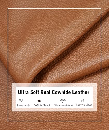 YALUXE Women’s Real Cowhide Leather Shoulder Bag Underarm Handbag Trendy Purse Anti-theft Pocket4