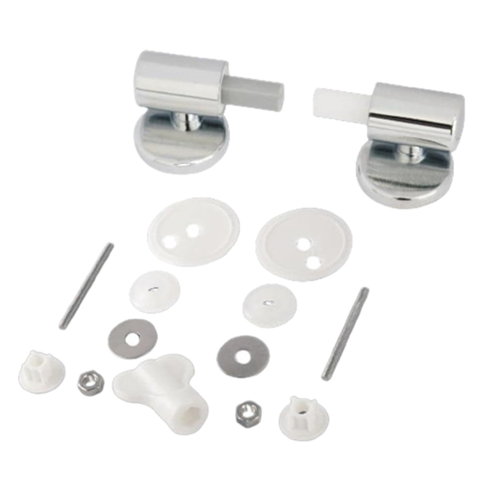 Lirrvb Multicolor Slow Closes Toilet Seats Hinges Replacement Set Soft Landing Component Seats Hinges For Home Or Commercial Use Quiet Close Lid Accessories