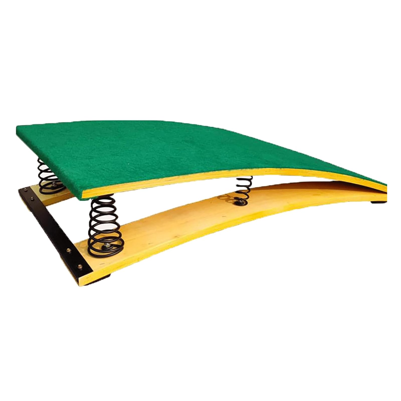 Tabla de Salto Curva de Alta Resistencia con colchoneta para Uso doméstico, indeformable, Adecuada para escuelas, gimnasios en casa, Barras horizontales y Salto de Gimnasia en sótanos.
