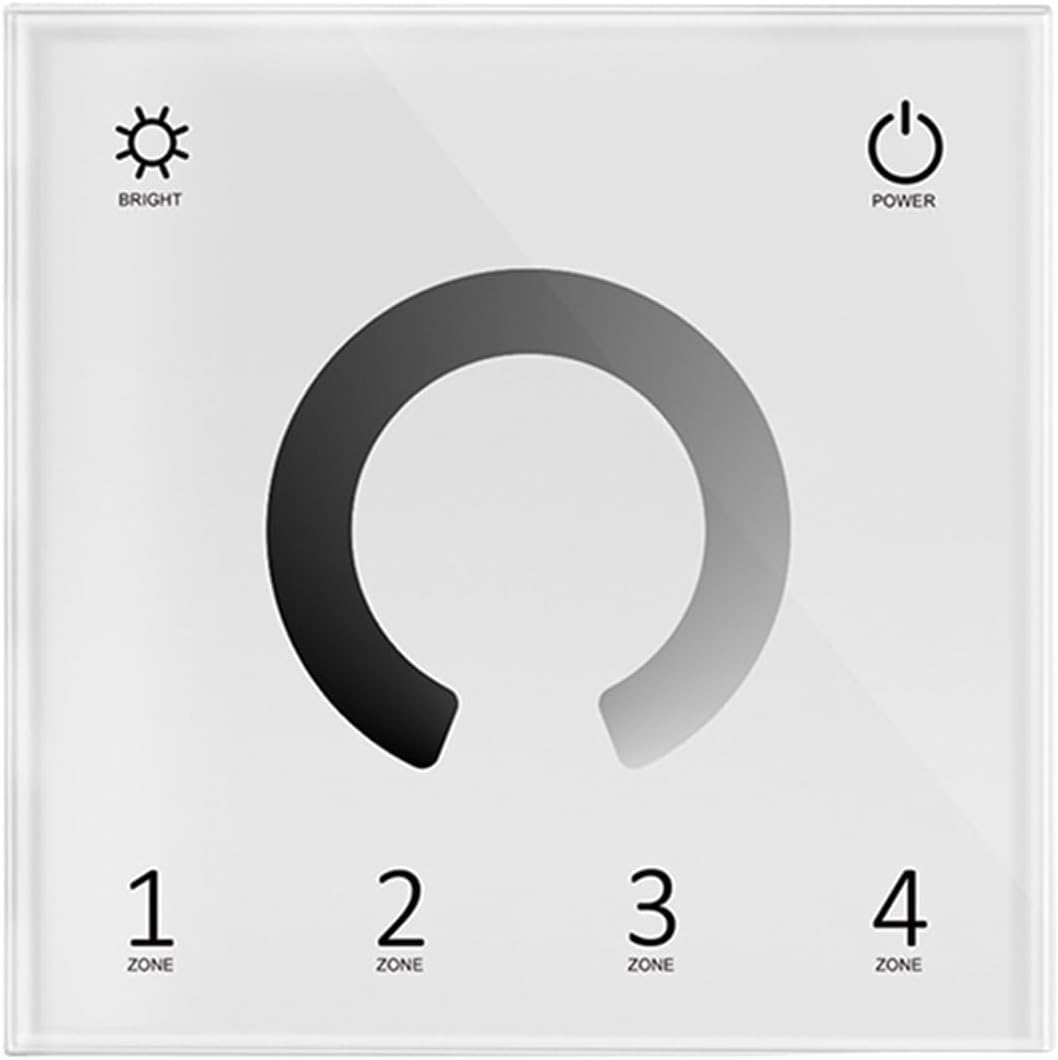 DMX512 Main Control RF Panel Remote DMX512 decoder to Switch 1990 Control dimming Single Color Dual Color RGB RGBW RGB(T11-1)