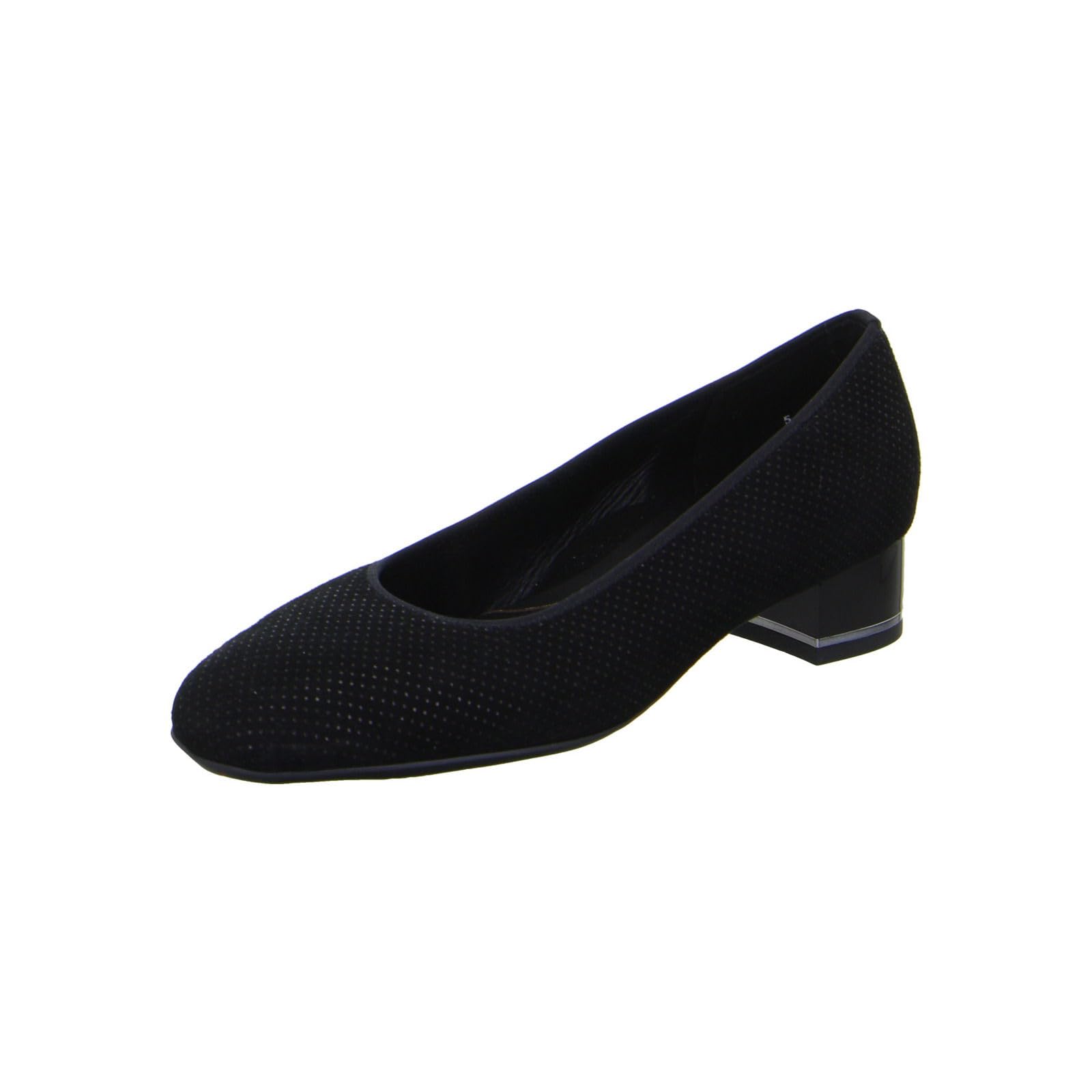 ARA Women's Graz-highsoft Court Shoes, Black, 41.5 EU Weit