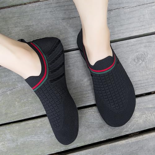 Unisex-Mesh Quick-Dry Athletic Barefoot Shoes Lightweight Breathable Aqua Socks Soft Non-Slip Slip-On Water Shoes for Swim Pool Hiking Surfing3