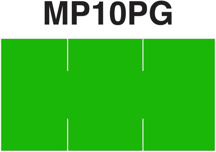 Pastel Green Labels to fit Monarch 1110 Pricing Guns. 16 Rolls with 1 Free Ink Roller.