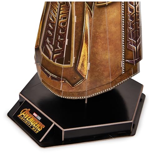 4D BUILD - Puzzle 3D Marvel - Maquette Avengers 142 Pièces - Gant de l’Infini Thanos Saga - Puzzle Adulte - Jeu de Construction à Collectionner - Jouet adulte - Jeu Enfant 12 ans et +