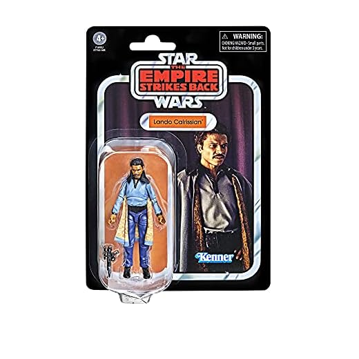 Star Wars Hasbro colección Vintage Imperio contraataca - Figura de Lando Calrissian a Escala de 9,5 cm - Edad: 4+, F1890