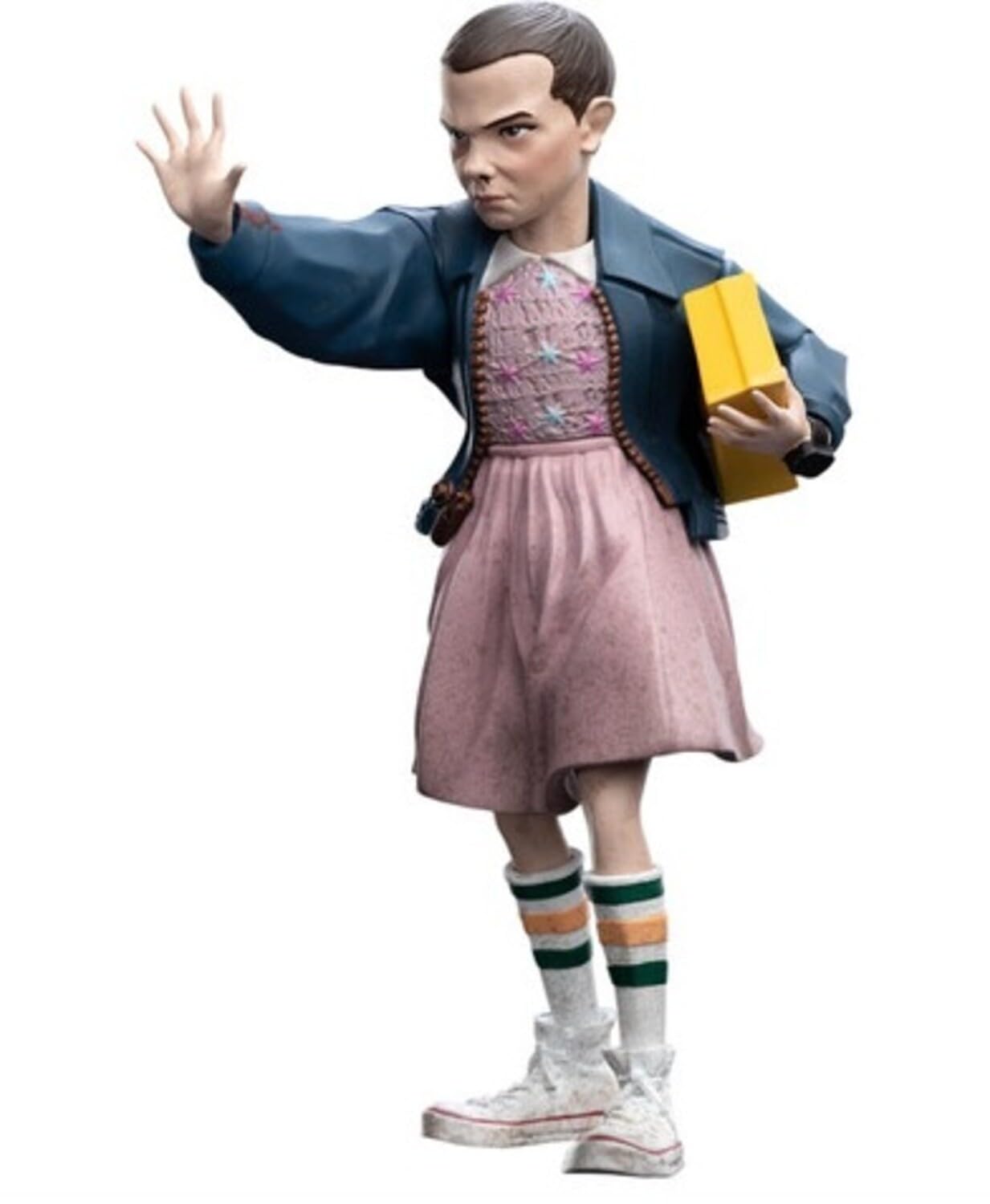 WETA Workshop Mini Epics ELEVEN UNDICI Sangue Naso da STRANGER THINGS Statuetta Collezione - Altezza 14cm