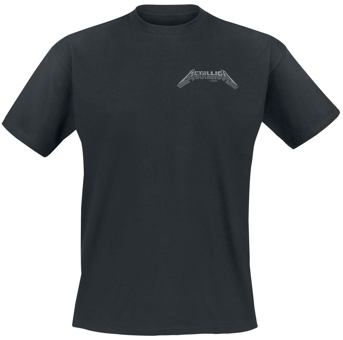 Rock Off Metallica 'Nothing Else Matters' (Black) T-Shirt (as8, Alpha, x_l, Regular, Regular)