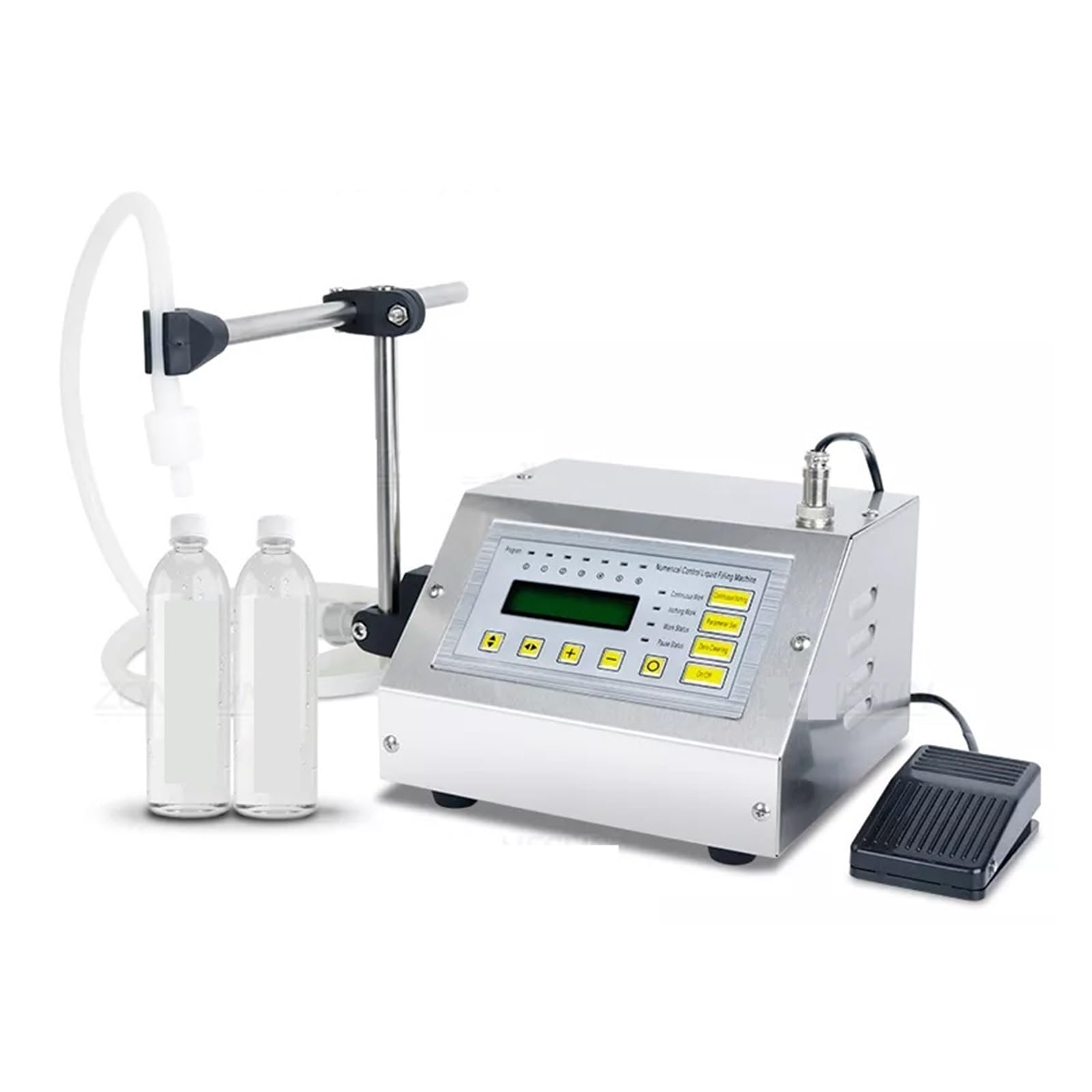 CUDTAPI - 5-3500ml Diaphragm Pump Digital Control Juice Essential Oil Bottle Water Liquid Filling Machine Dosing Filler Liquid Paste Filling Machine