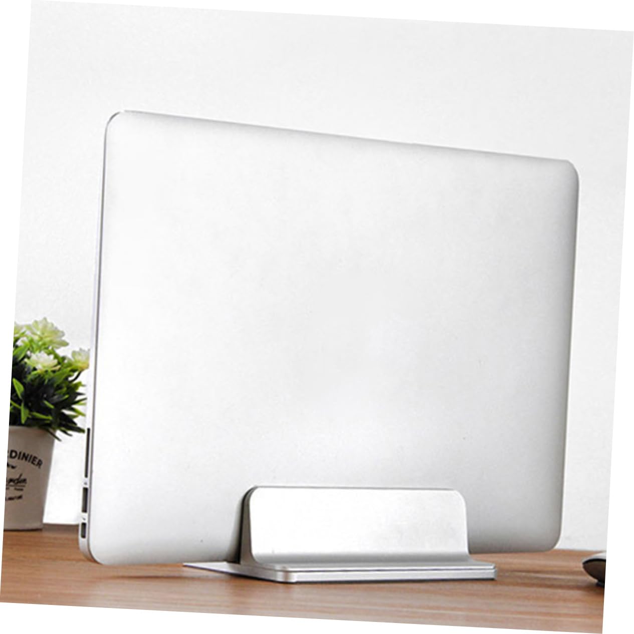 Argento Supporto Verticale in Lega di Alluminio Regolabile Laptop
