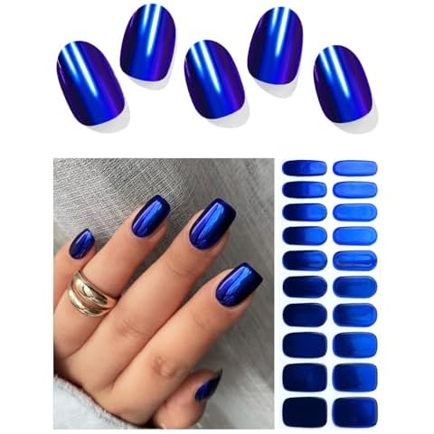 AutyaMee Semi Cured Gel Nail Strips Cover