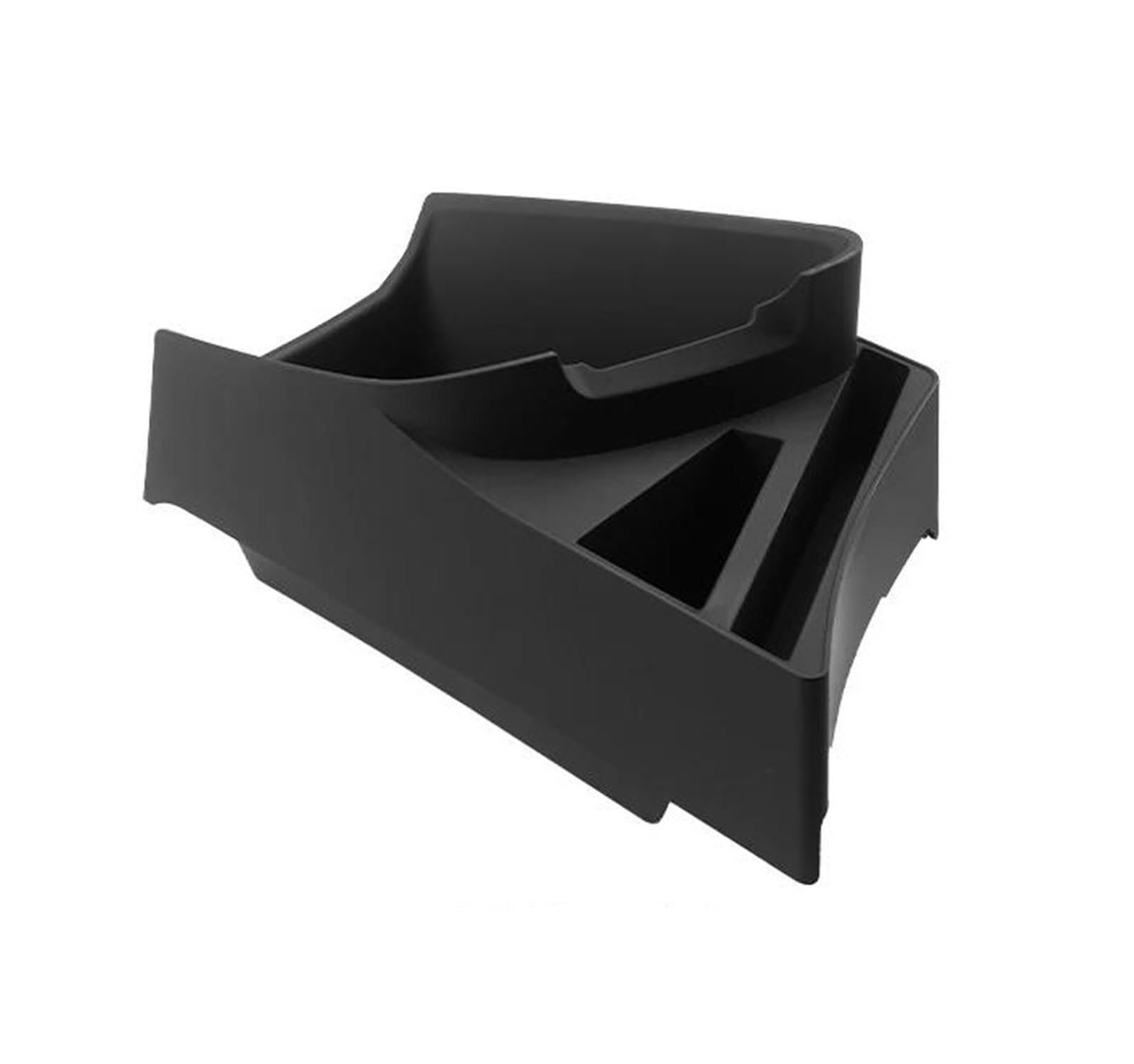 Fcaopcwama Black Abs Lhd For Bmw X1 F48 F49 X2 F39 2016-2022 Lhd Car Armrest Organizer Center Console Extra Storage Box Auto Interior Car Armrest Storage Box