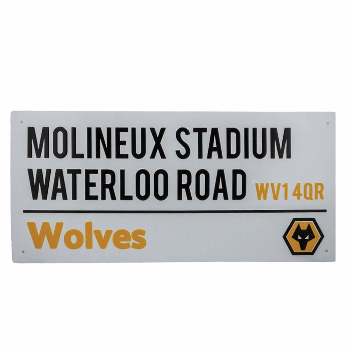 FOCO Señal de calle Wolverhampton Wanderers FC Wolves