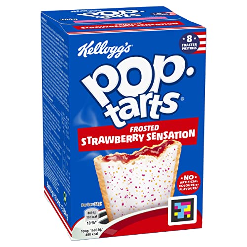 Pop Tarts Barritas rellenas de fresa glaseada, 384g