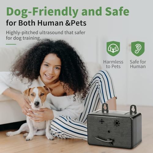 Anti Barking Device Dog Barking Control Devices with 3 Adjustable Level, Sonic Barking Deterrents Control Device Bark Deterrent Outdoor Neighbors Dog Silencer 50 Ft Device Outdoor and Indoor - Image 4