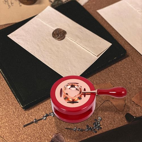 Kit de Sello de Lacre para Sellado Elegante de Correspondencia 5