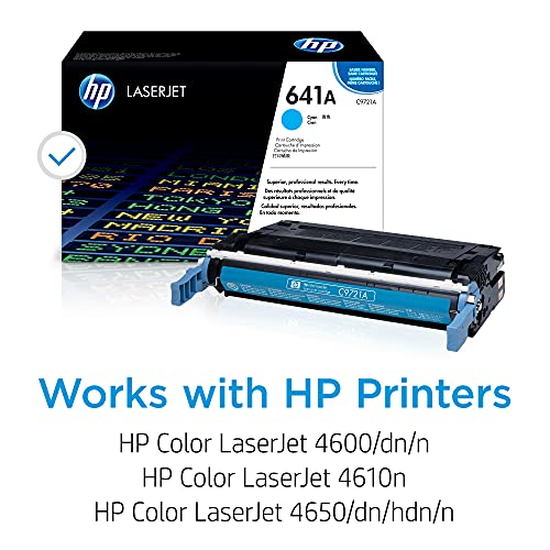 Hp Clj 4600 4650 Cyan Print Cartridge
