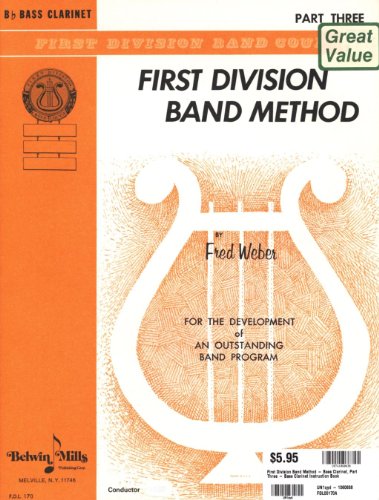 Alfred Publishing 00-FDL00170A First Division Band Method Part 3 - Music Book