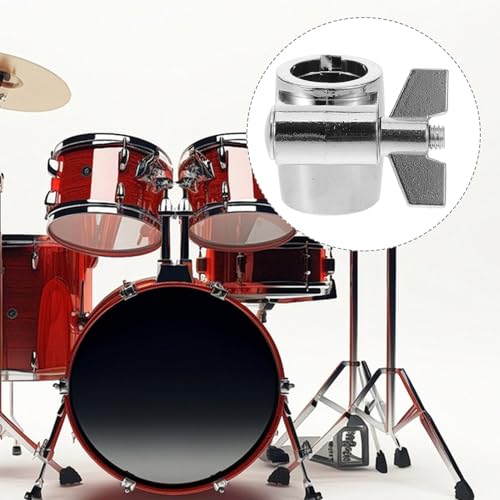 Soporte ajustable para cowbell con clip de metal para batería miniatura 6