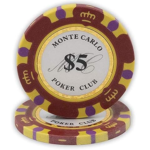DA VINCI 14 Gram Monte Carlo Poker Chips Set Cover