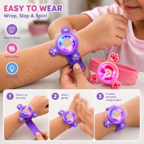 Image of PLUSPOINT Kids Wrist Band for Boys and Girls Slap Band Cute Cartoon Bracelet