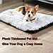 TYMONT Dog Crate Mat, Dog Bed for Large Dogs, Comfy Fluffy Kennel Pad Anti-Slip for Dog beds & Furniture, Quilted Dog Bed for Pets for Medium/Small Dogs Cats (Color : Apricot, Size : 30x21)