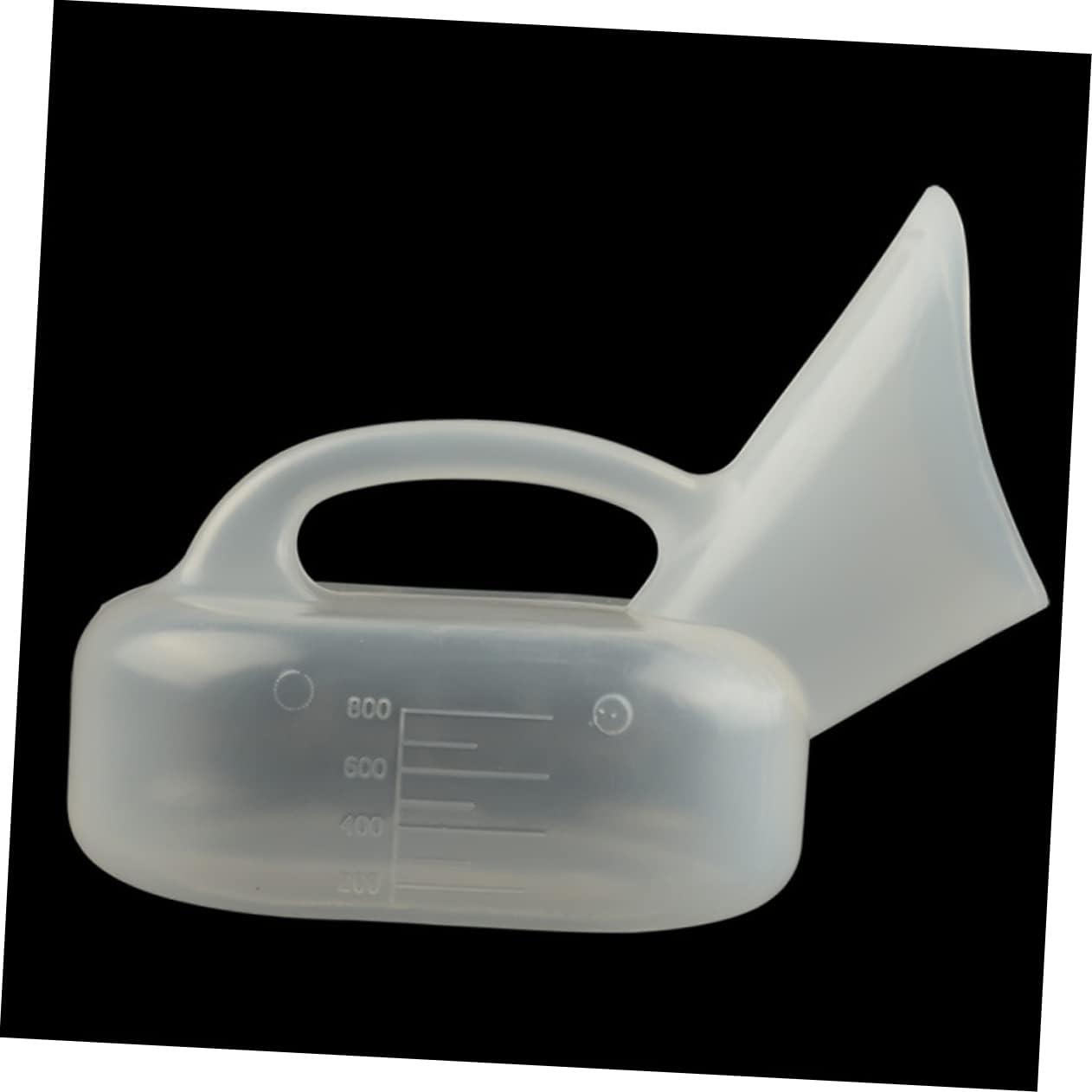 2pcs 1000ml Female Urinal Portable Pee Bottle Thickened Plastic Chamber Pot for Home Travel and Hospital Use Easy to Clean and Transport