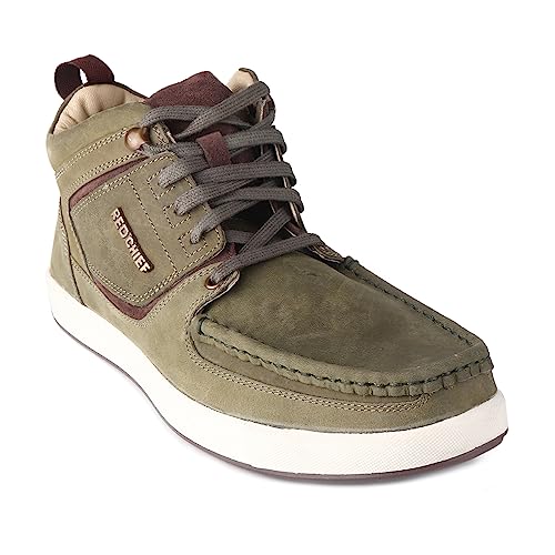 Image of Red Chief Leather Casual Boots for Men