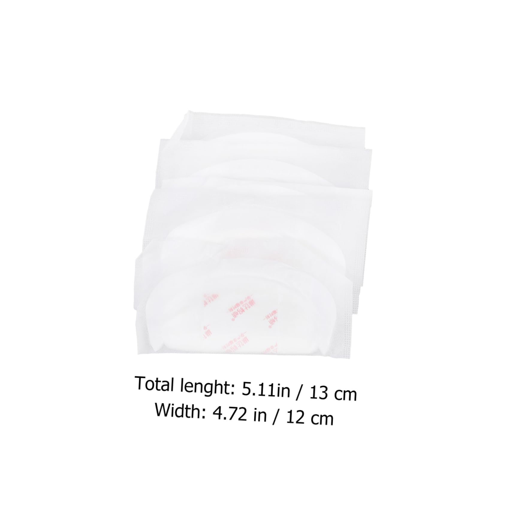 SUPVOX 50pcs Disposable Breast Pads Leakproof Breastfeeding Pads for Milk Overflow Nursing Set