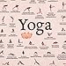 Milisten 6Pcs Yoga Poses Chart Canvas Workout Posters for Home Decor Exercise Pictures Wall Decor Visual Guide for Beginners and Advanced Yoga Practitioners