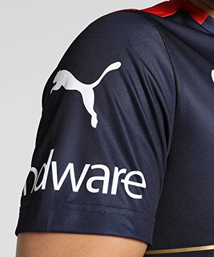 Image of Puma Men's Polyester Regular Fit Official IPL 2024 Royal Challengers Bangalore Player Replica Match Jersey