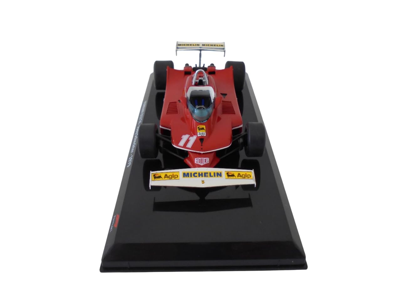 OPO 10 Formel 1 kompatibel mit Ferrari 312 T4#11 Scheckter Sieger Italien GP Weltmeister F1 1979 – 1/24 Modellauto OR045