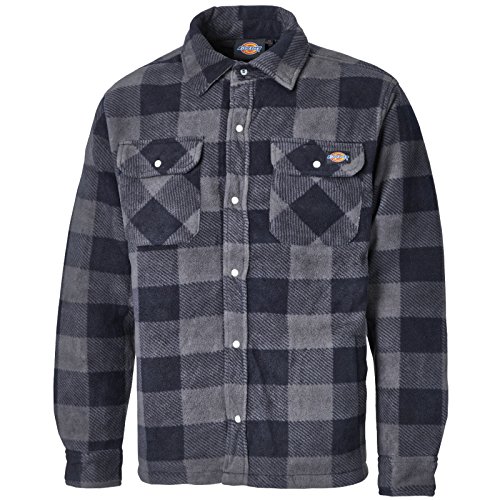 Dickies Hombre, Sobrecamisa Portland, Azul, S
