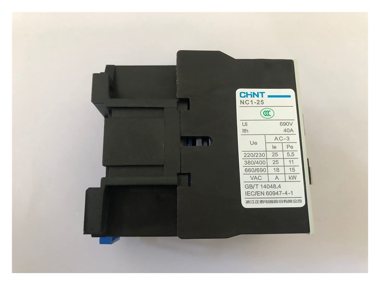 Stycznik NC1-2510 2501. Montaż na szynie przemysłowy elektryczny 2 4 V 36 V 48 V 110 V 220 V LC1 zamiennik (12 V, NC1-2501)
