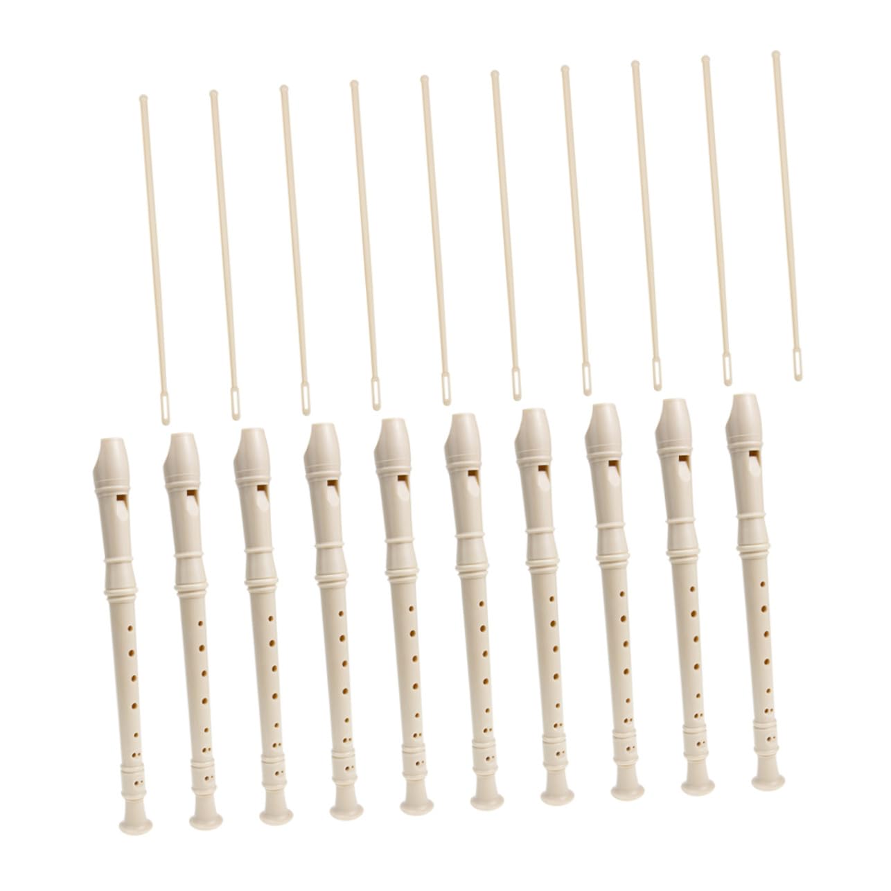 Clarinete de 8 Agujeros de Resina Beige, 1 Juego para Estudiantes | Decoracion Colegio, Ligero y Fácil de Llevar, Juguetes Baratos Niño Niña, Instrumentos Musicales Niño Niña