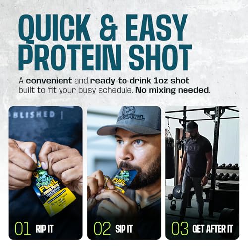 Frog Fuel FFRPBB241OZ Power Regular Protein Shot, 15G Protein Nano-Hydrolyzed Grass Fed Collagen, Post Workout thumb #2