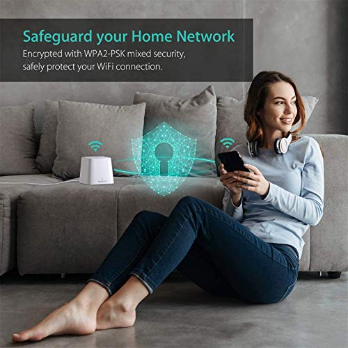 Meshforce M1 Mesh WiFi System - 1st Generation (3 Pack), Dual Band AC1200 Router Replacement Seamless and High Performance WiFi Coverage