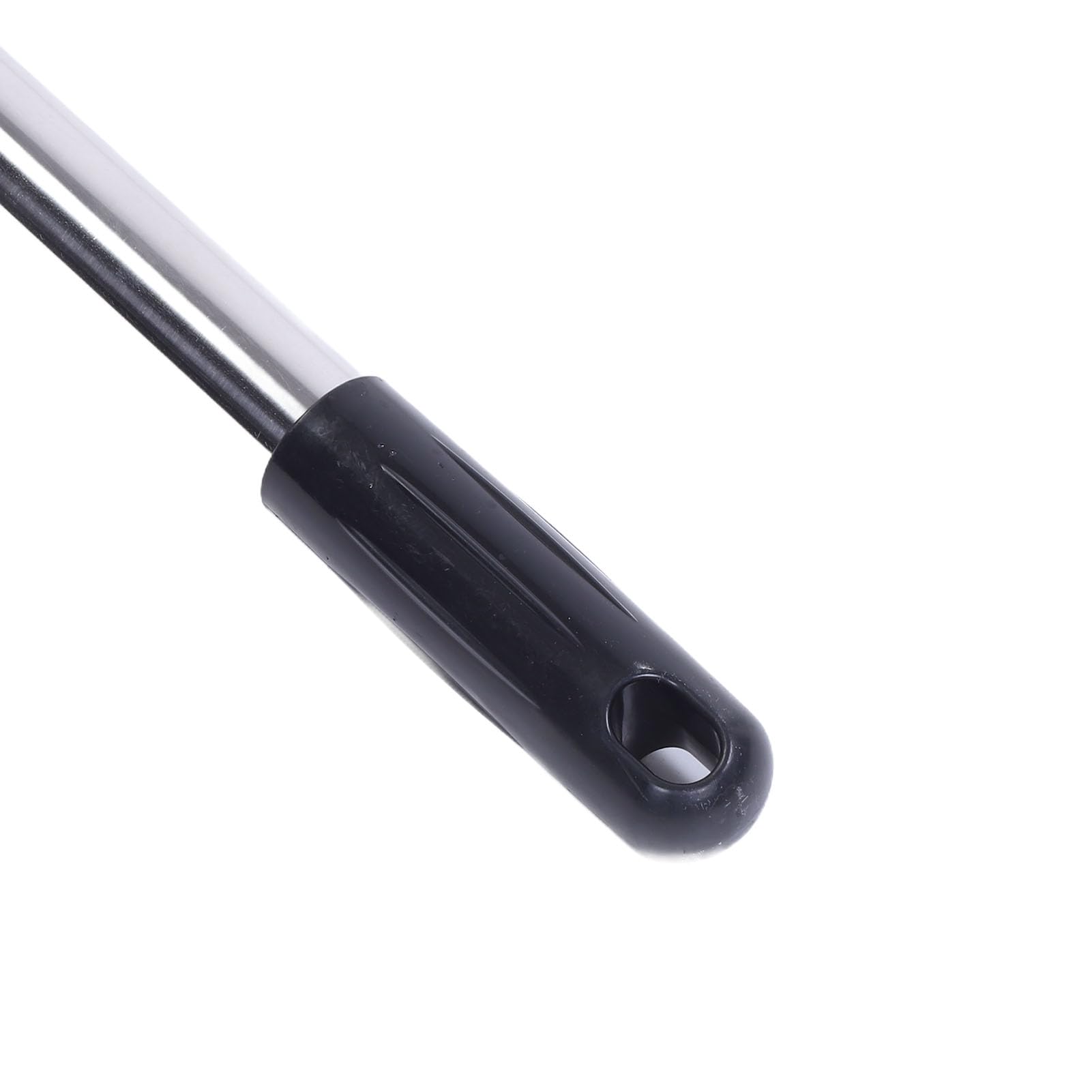 Greensen Rastrillo de Jardín, Rastrillo de Metal de Doble Cara de Hierro y Acero Inoxidable con Ajustable de 90 Cm a 160 Cm, Cabezal de 36,5 de Ancho para Nivelar el Suelo, Cuidado del Césped y