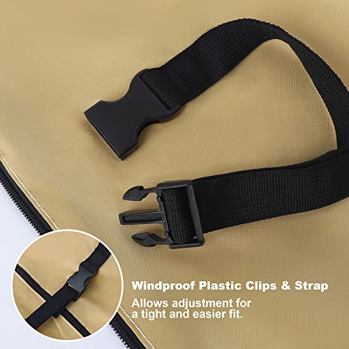 image for Femuar Patio Umbrella Cover, Waterproof Umbrella Covers for 7ft to 9ft