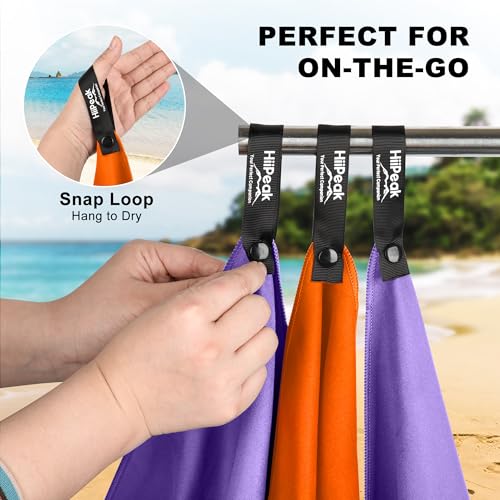 HiiPeak Microfibre Towel Compact Camping Gym towel - Image 2