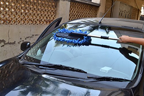 Image of NIKAVI All Purpose Cleaning Tool Brush - CAR /Home /Office /Kitchen (BAT Brush(Blue))