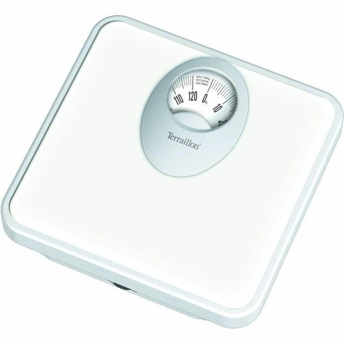 Hanson White H61w Mechanical Bathroom Scale With Magnified Display
