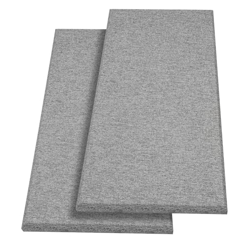 AIONCDER 2 PCS Art Acoustic Panels Soundproof Wall Panel, 24 x 12 Inches Acoustic Wall Panels...